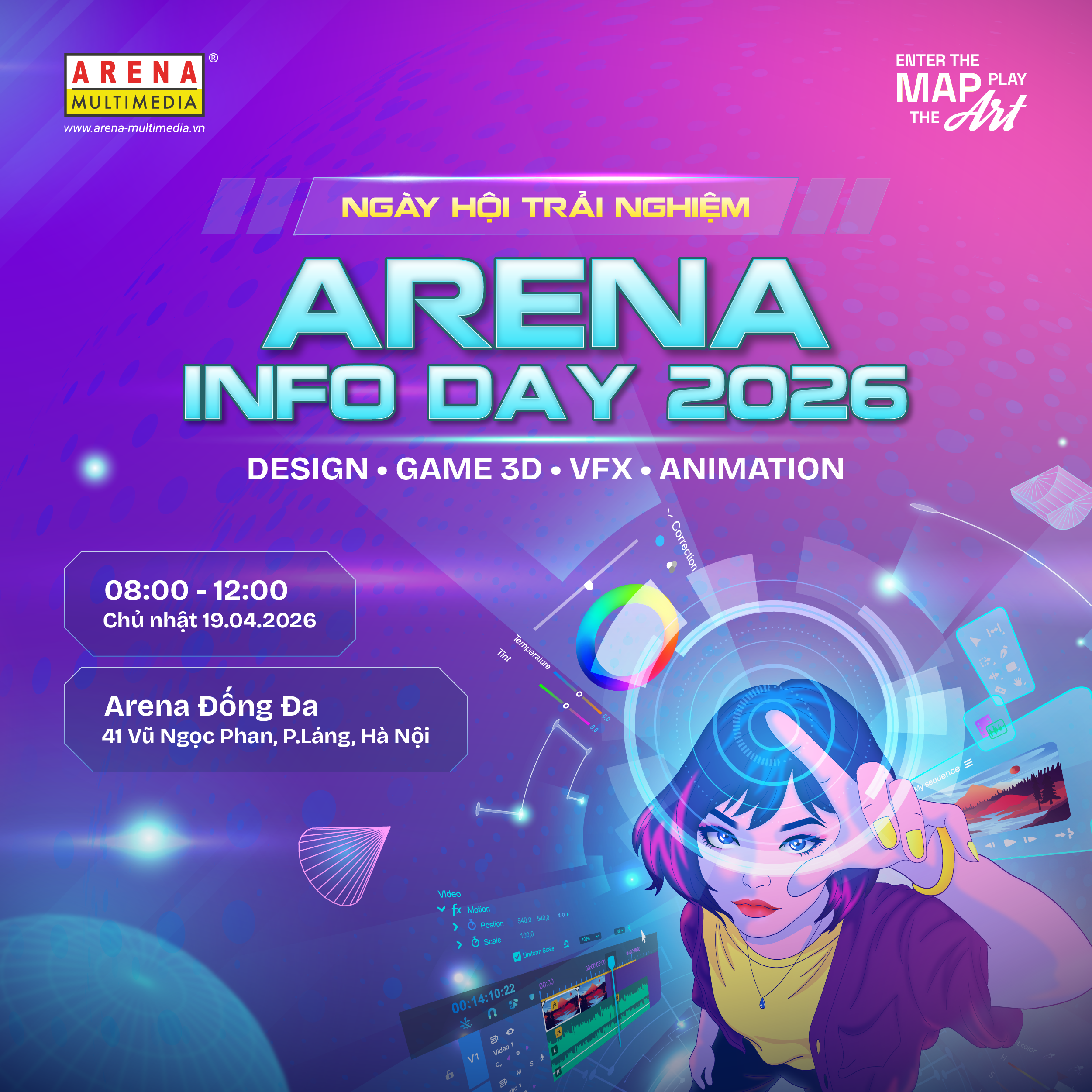 [HN - 19.4] ARENA INFO DAY 2026: ENTER THE MAP - PLAY THE ART