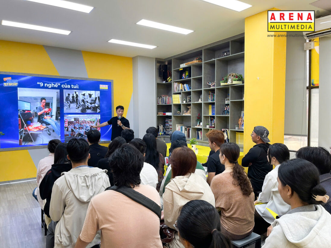 Arena Creative Mentorship #1 “Khi sở thích dẫn lối sự nghiệp”: Mở lối hành trình phát triển đam mê cho những tài năng sáng tạo
