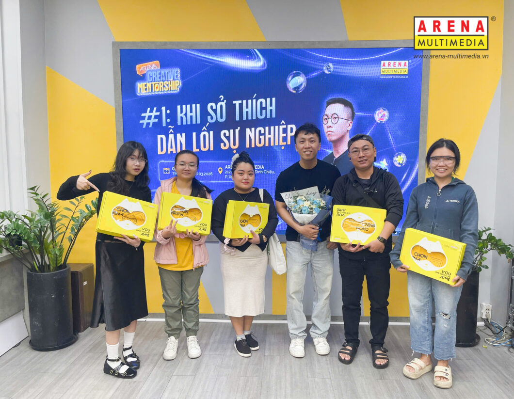 Arena Creative Mentorship #1 “Khi sở thích dẫn lối sự nghiệp”: Mở lối hành trình phát triển đam mê cho những tài năng sáng tạo