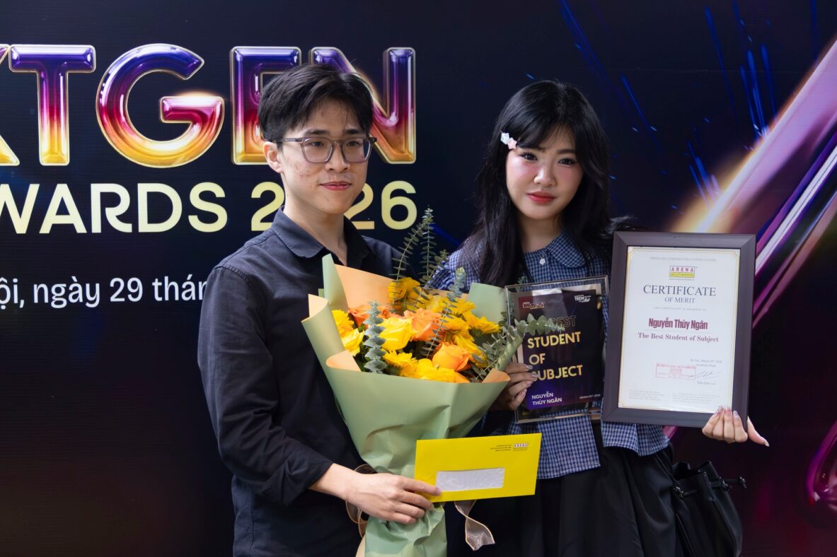 ARENA NEXTGEN AWARDS 2026: Vinh danh hành trình nỗ lực - Tiếp lửa đam mê sáng tạo ARENA NEXTGEN AWARDS 2026: Vinh danh hành trình nỗ lực - Tiếp lửa đam mê sáng tạo