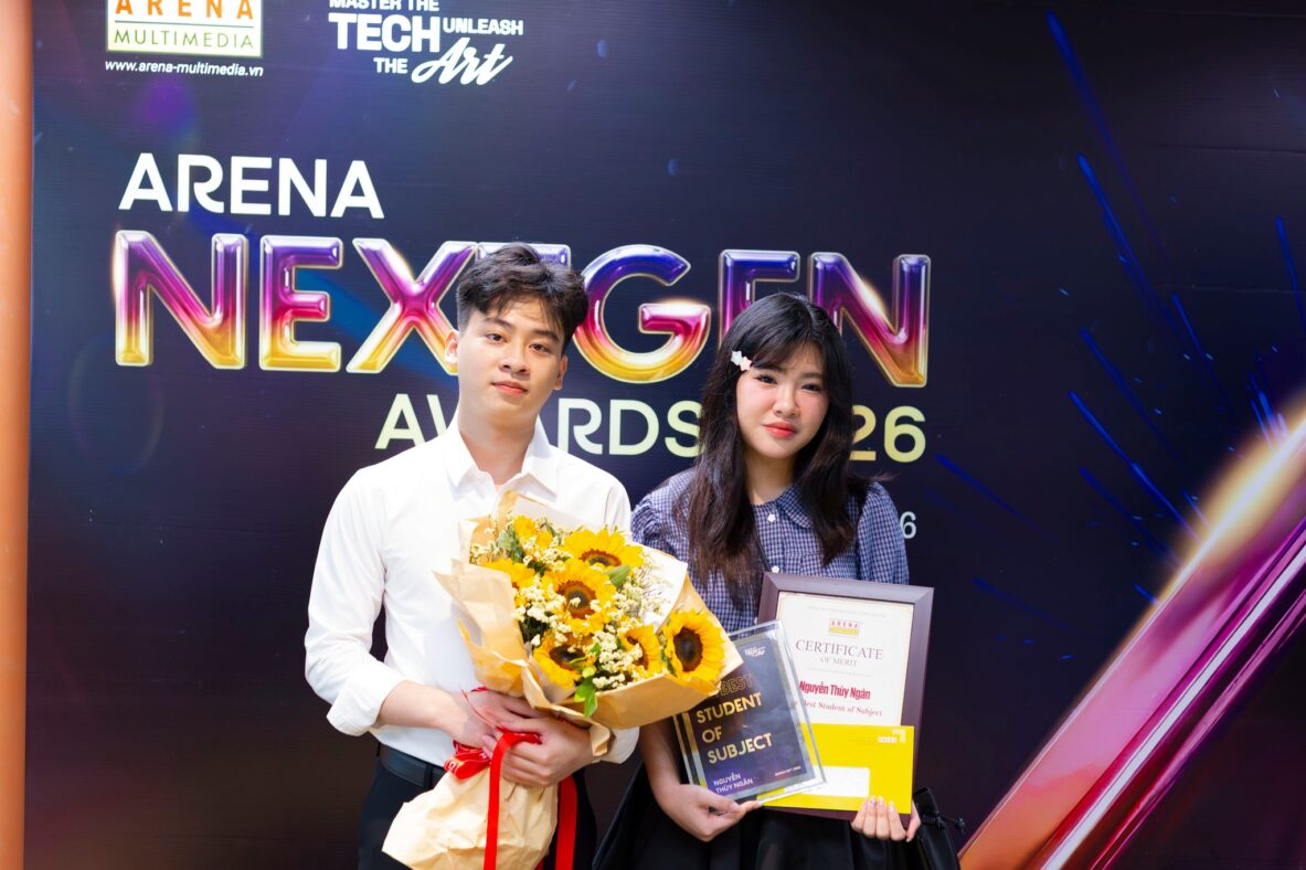 ARENA NEXTGEN AWARDS 2026: Vinh danh hành trình nỗ lực - Tiếp lửa đam mê sáng tạo ARENA NEXTGEN AWARDS 2026: Vinh danh hành trình nỗ lực - Tiếp lửa đam mê sáng tạo