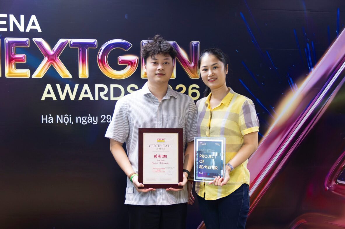 ARENA NEXTGEN AWARDS 2026: Vinh danh hành trình nỗ lực - Tiếp lửa đam mê sáng tạo ARENA NEXTGEN AWARDS 2026: Vinh danh hành trình nỗ lực - Tiếp lửa đam mê sáng tạo