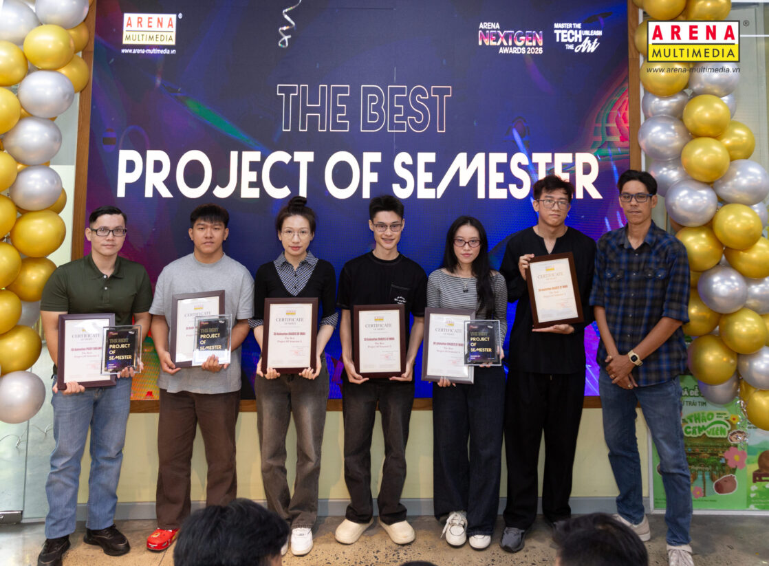 Lễ vinh danh Arena NextGen Awards 2026 "Master The Tech – Unleash The Art": Dấu ấn tự hào từ hành trình sáng tạo bền bỉ của thầy và trò nhà Arena Lễ vinh danh Arena NextGen Awards 2026 "Master The Tech – Unleash The Art": Dấu ấn tự hào từ hành trình sáng tạo bền bỉ của thầy và trò nhà Arena