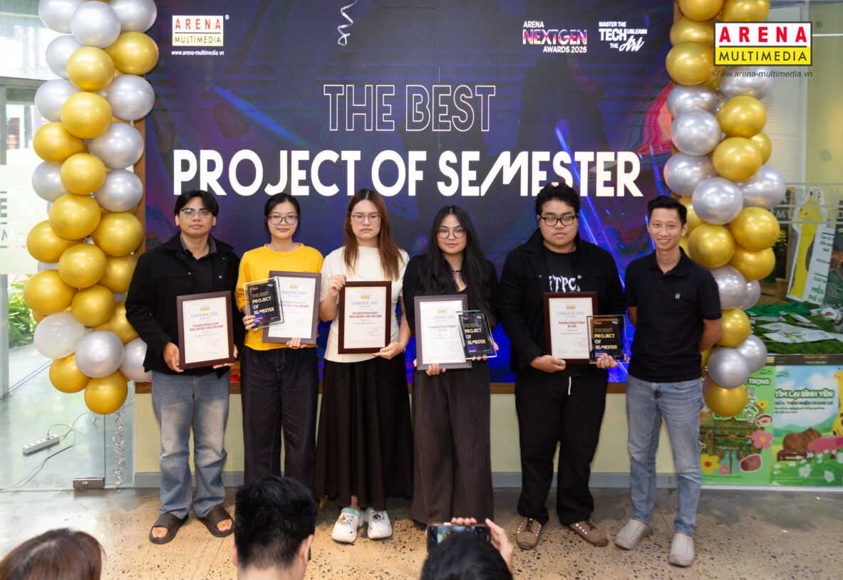 Lễ vinh danh Arena NextGen Awards 2026 "Master The Tech – Unleash The Art": Dấu ấn tự hào từ hành trình sáng tạo bền bỉ của thầy và trò nhà Arena Lễ vinh danh Arena NextGen Awards 2026 "Master The Tech – Unleash The Art": Dấu ấn tự hào từ hành trình sáng tạo bền bỉ của thầy và trò nhà Arena