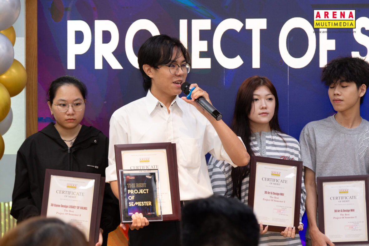 Lễ vinh danh Arena NextGen Awards 2026 "Master The Tech – Unleash The Art": Dấu ấn tự hào từ hành trình sáng tạo bền bỉ của thầy và trò nhà Arena Lễ vinh danh Arena NextGen Awards 2026 "Master The Tech – Unleash The Art": Dấu ấn tự hào từ hành trình sáng tạo bền bỉ của thầy và trò nhà Arena