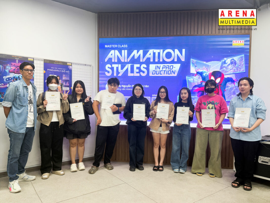 Học viên Arena Multimedia khám phá Animation từ góc nhìn sản xuất tại Master Class “Animation Styles in Production” Học viên Arena Multimedia khám phá Animation từ góc nhìn sản xuất tại Master Class “Animation Styles in Production”