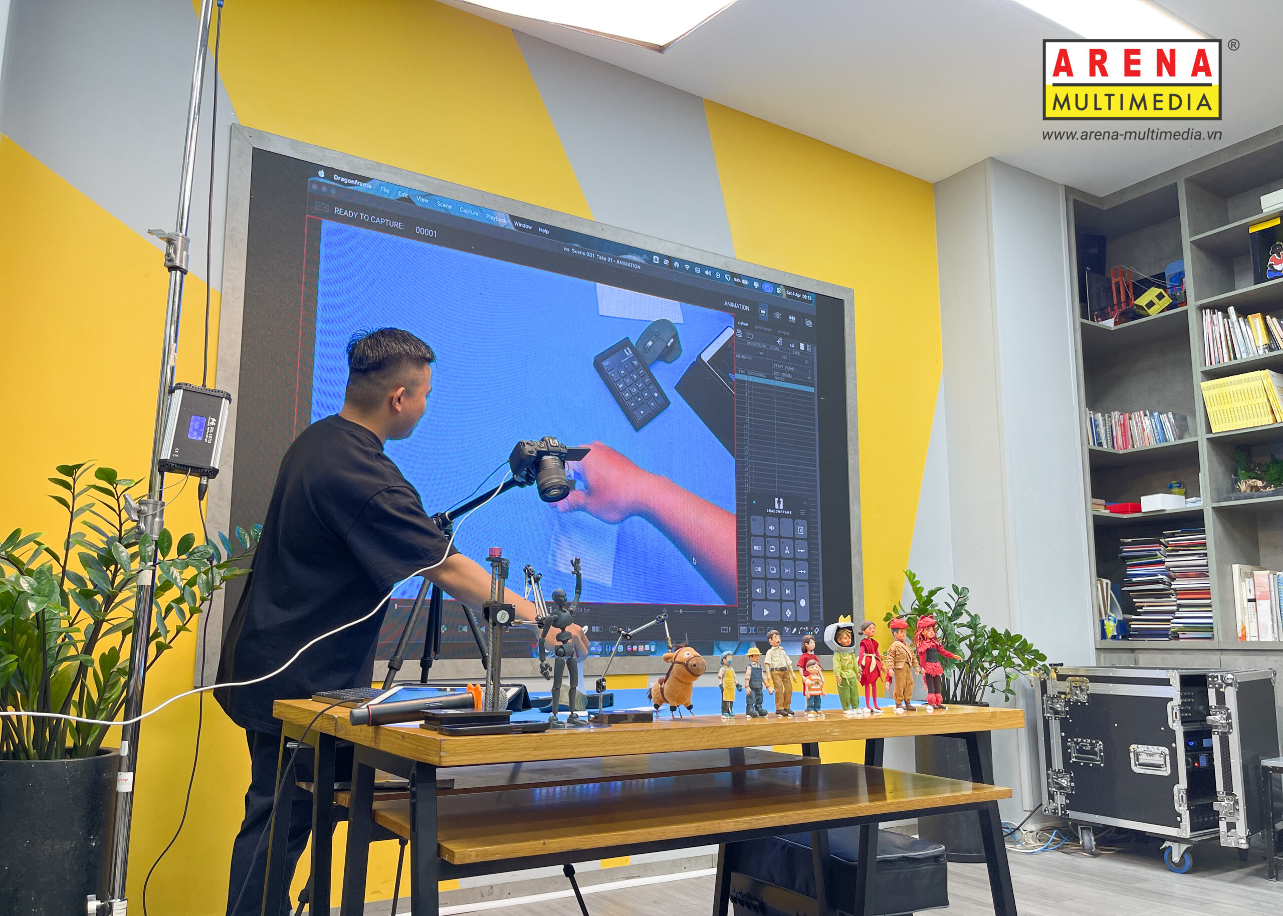 Trải nghiệm tạo một thước phim ngắn về Stop Motion ngay tại Workshop “The Making of Stop Motion” Trải nghiệm tạo một thước phim ngắn về Stop Motion ngay tại Workshop “The Making of Stop Motion”