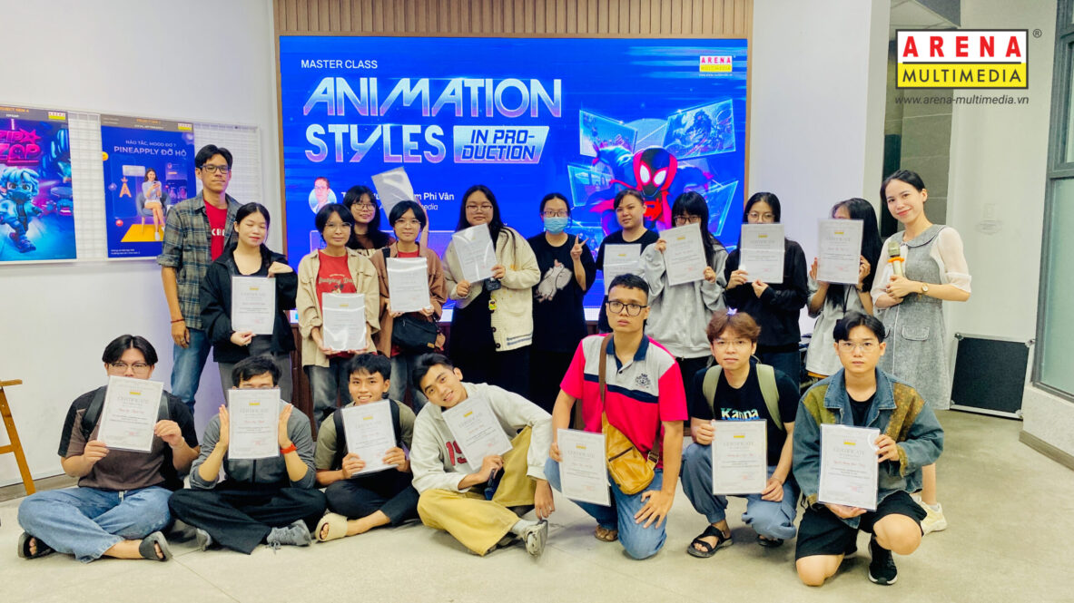 Học viên Arena Multimedia khám phá Animation từ góc nhìn sản xuất tại Master Class “Animation Styles in Production” Học viên Arena Multimedia khám phá Animation từ góc nhìn sản xuất tại Master Class “Animation Styles in Production”