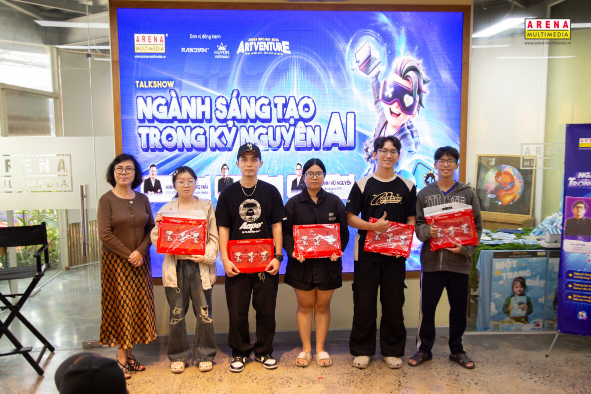 Arena Info Day 2026 “Artventure”: Hành trình khám phá ngành sáng tạo và định hình nghề nghiệp tương lai của những “tân binh”