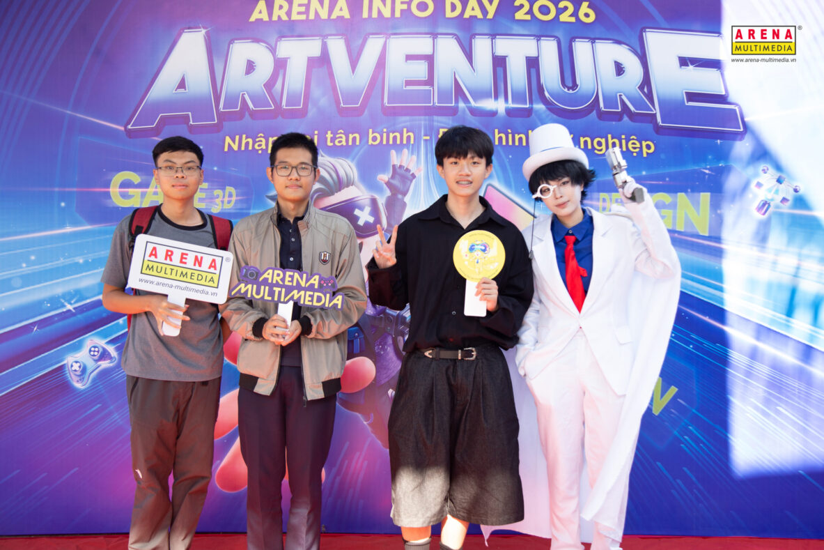 Arena Info Day 2026 “Artventure”: Hành trình khám phá ngành sáng tạo và định hình nghề nghiệp tương lai của những “tân binh”