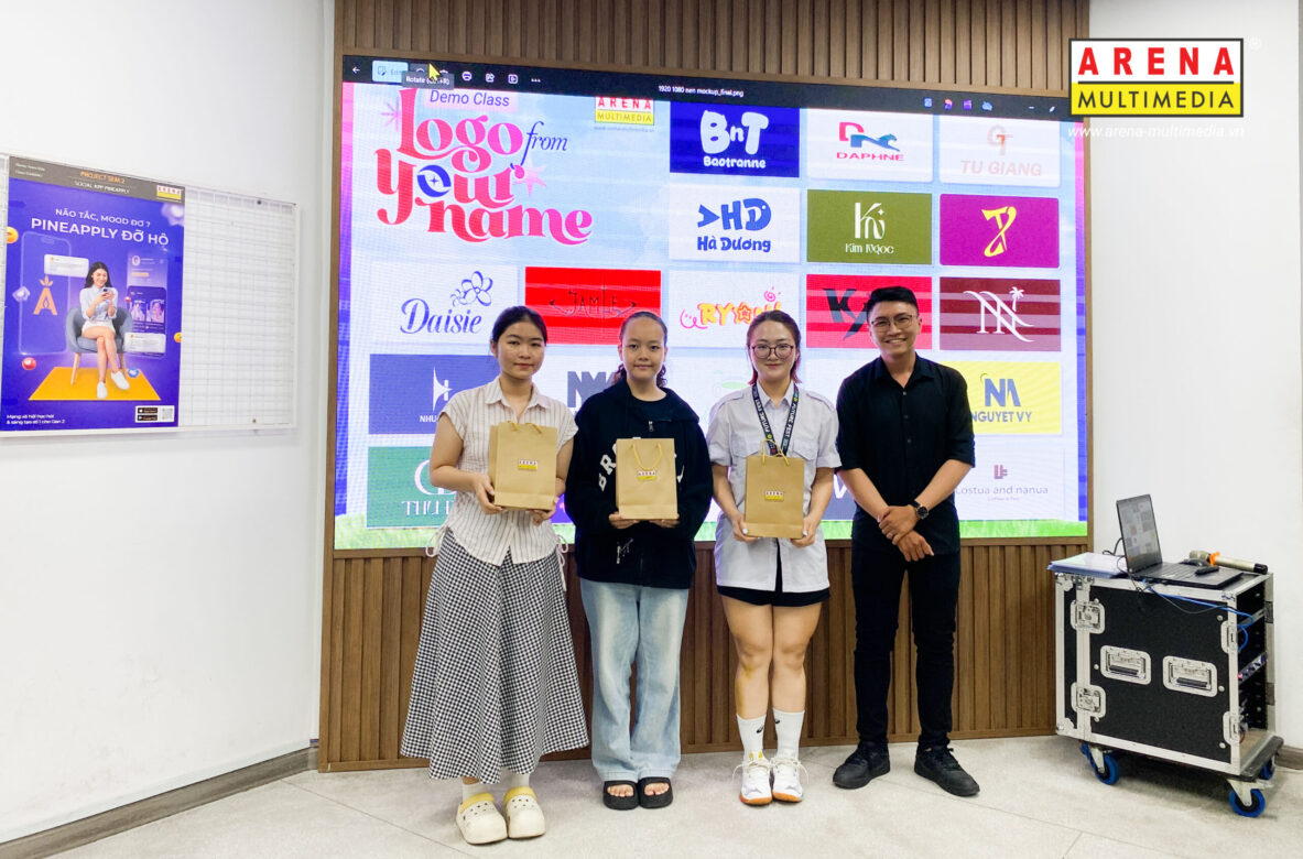 Tìm hiểu quy trình thiết kế logo tại Demo Class “Logo From Your Name” từ chính tên gọi của mình Tìm hiểu quy trình thiết kế logo tại Demo Class “Logo From Your Name” từ chính tên gọi của mình