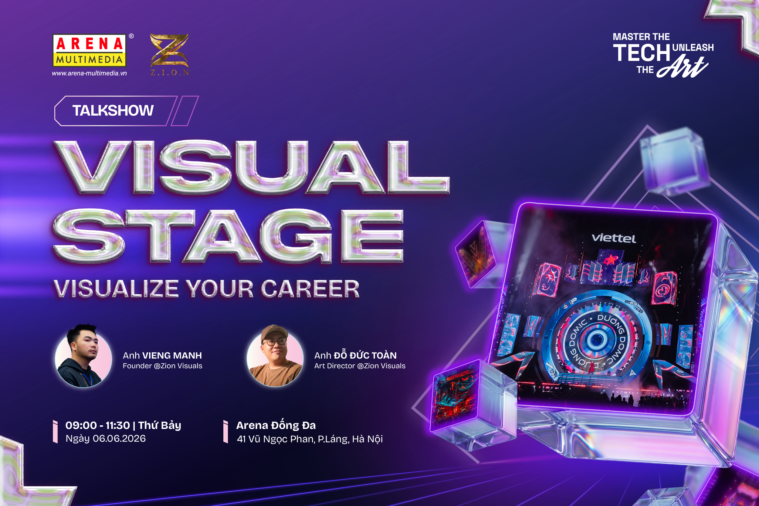 [HN - 06.06] Talkshow Visual Stage - Visualize your career
