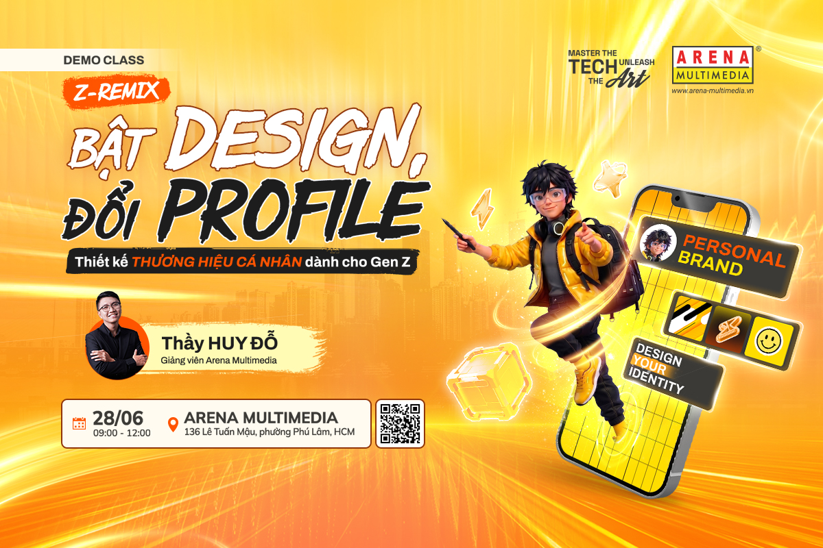 [HCM - 28.06.2026] Demo Class “Z-Remix: Bật Design, Đổi Profile”