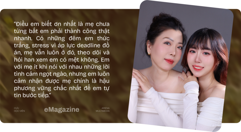 Từ định hướng "ngược đời" của mẹ đến hành trình chinh phục ngành Multimedia Design của Nguyễn Cao Mỹ Tâm Từ định hướng "ngược đời" của mẹ đến hành trình chinh phục ngành Multimedia Design của Nguyễn Cao Mỹ Tâm