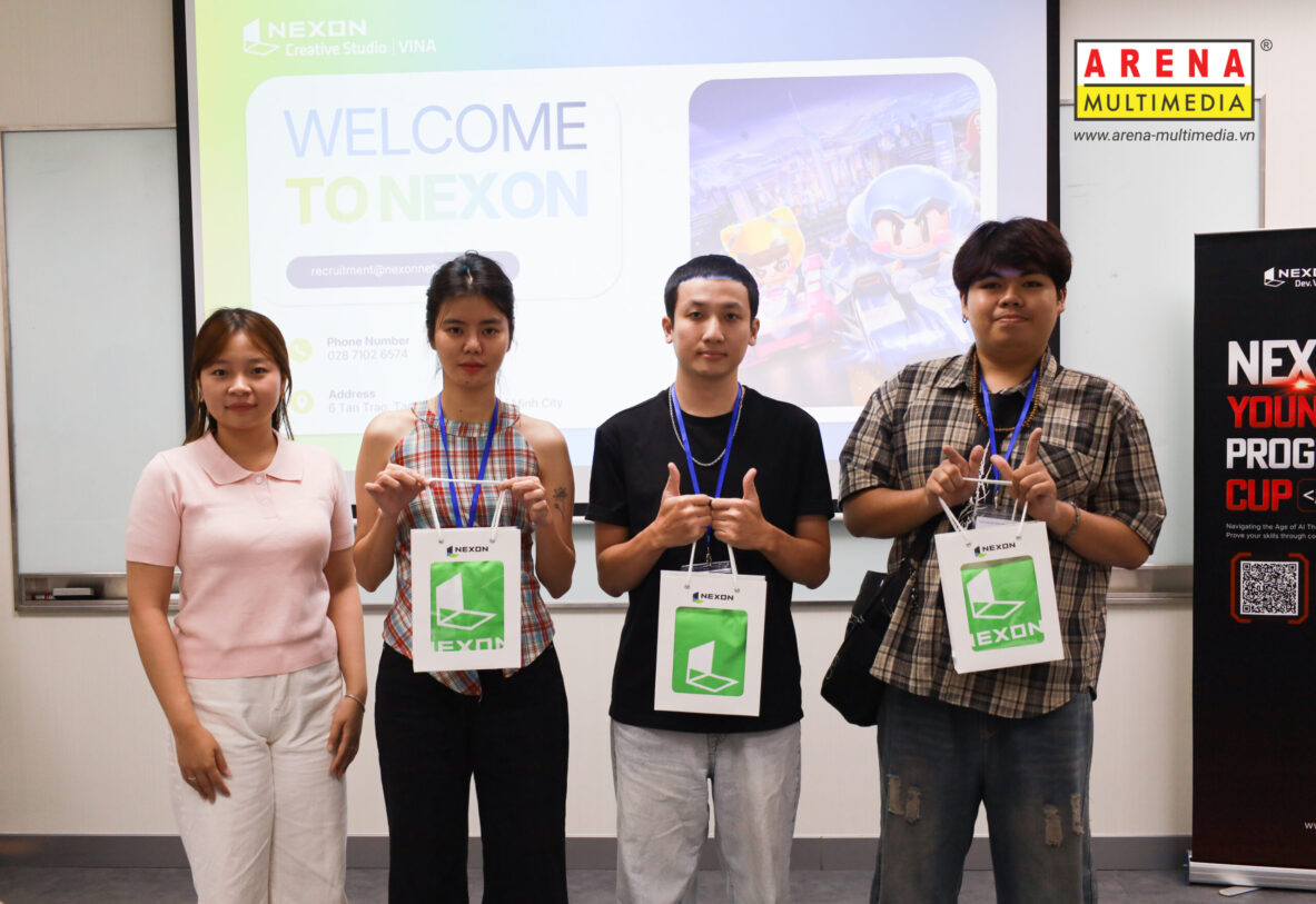 Một buổi khám phá “NEXON Creative Studio VINA” và trải nghiệm môi trường sản xuất game quốc tế cùng học viên Arena Multimedia Một buổi khám phá “NEXON Creative Studio VINA” và trải nghiệm môi trường sản xuất game quốc tế cùng học viên Arena Multimedia