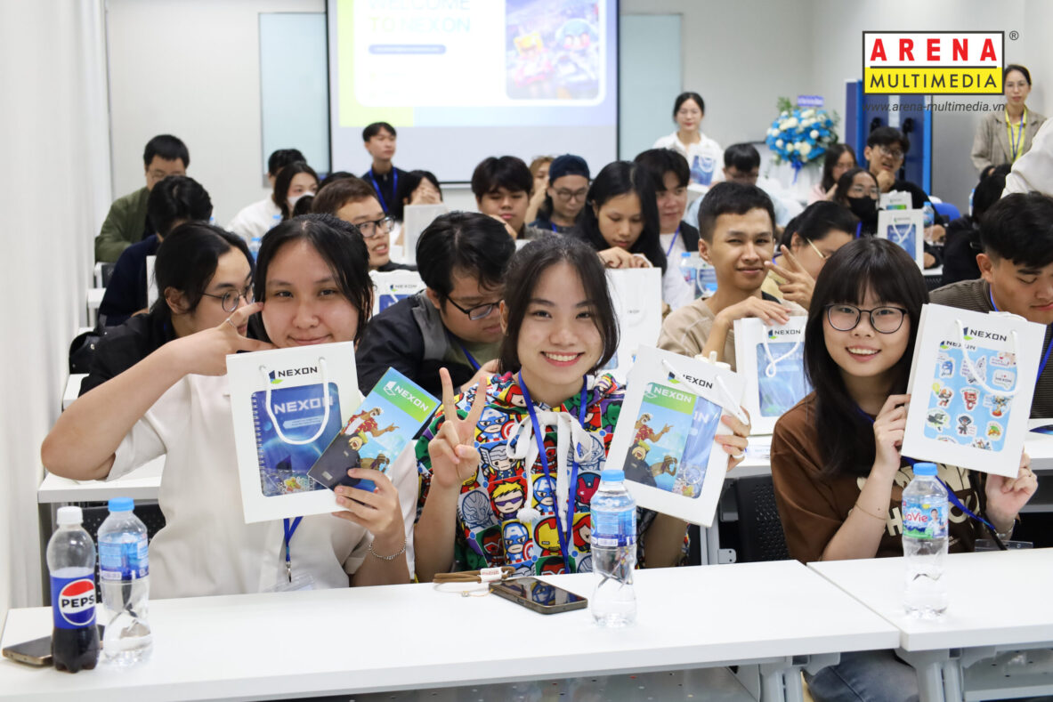 Một buổi khám phá “NEXON Creative Studio VINA” và trải nghiệm môi trường sản xuất game quốc tế cùng học viên Arena Multimedia Một buổi khám phá “NEXON Creative Studio VINA” và trải nghiệm môi trường sản xuất game quốc tế cùng học viên Arena Multimedia