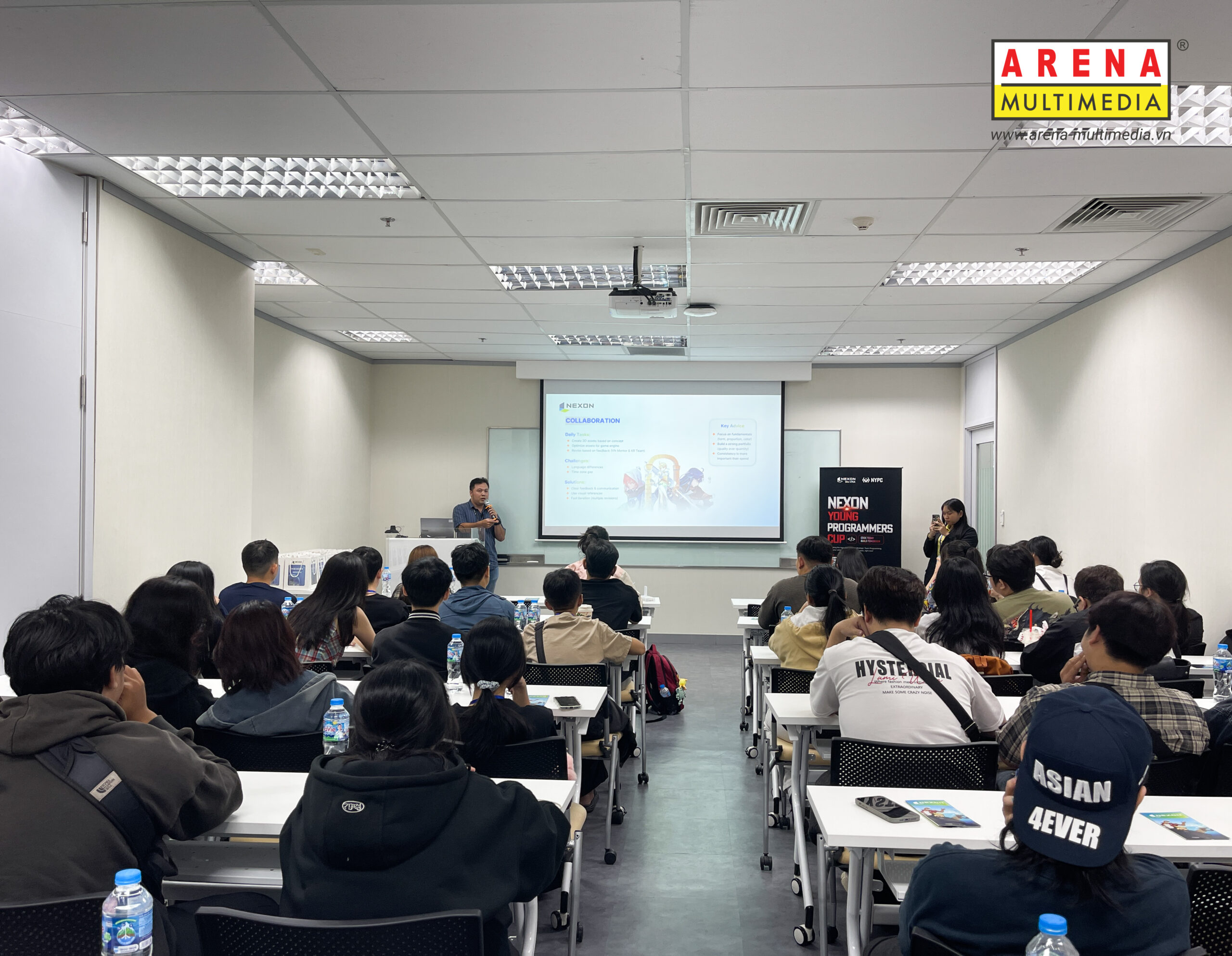 Một buổi khám phá “NEXON Creative Studio VINA” và trải nghiệm môi trường sản xuất game quốc tế cùng học viên Arena Multimedia Một buổi khám phá “NEXON Creative Studio VINA” và trải nghiệm môi trường sản xuất game quốc tế cùng học viên Arena Multimedia