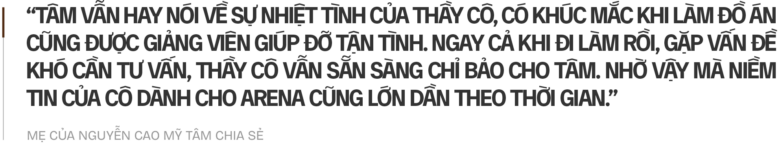Từ định hướng "ngược đời" của mẹ đến hành trình chinh phục ngành Multimedia Design của Nguyễn Cao Mỹ Tâm Từ định hướng "ngược đời" của mẹ đến hành trình chinh phục ngành Multimedia Design của Nguyễn Cao Mỹ Tâm