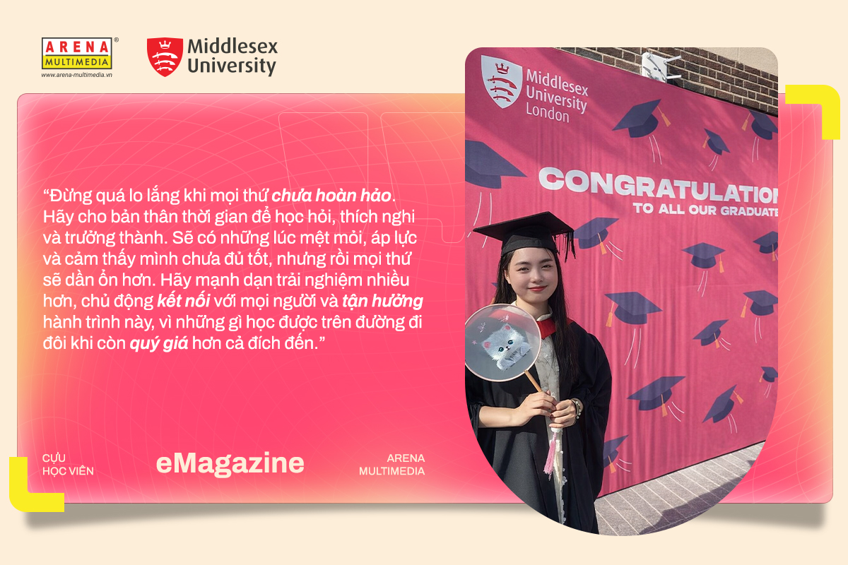 Đặng Thị Phượng và hành trình học tập một năm tại London: Phía sau giấc mơ chinh phục học bổng 50% tại Middlesex University như thế nào? Đặng Thị Phượng và hành trình học tập một năm tại London: Phía sau giấc mơ chinh phục học bổng 50% tại Middlesex University như thế nào?