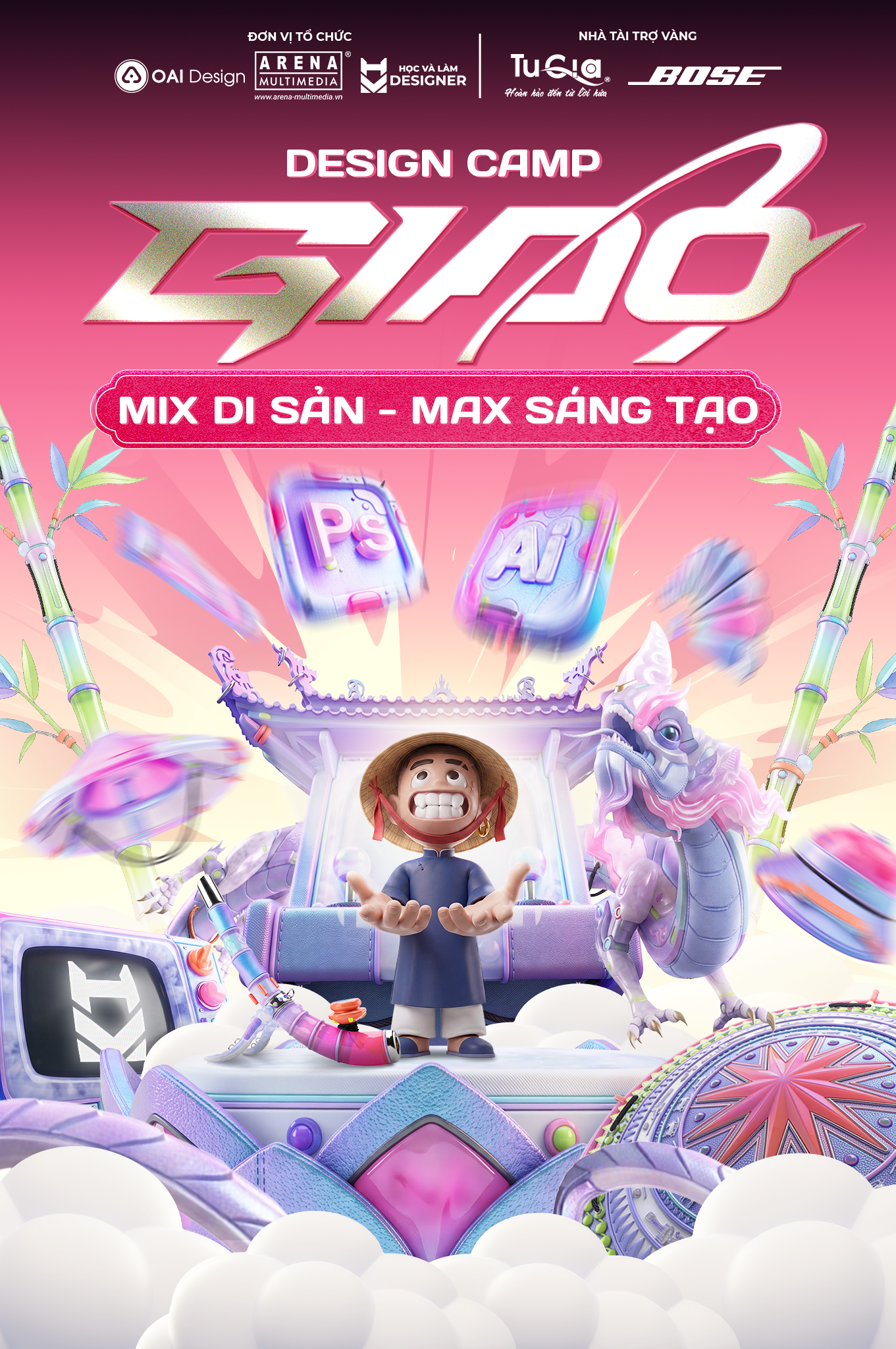 Design camp: GIAO - Mix di sản, Max sáng tạo Design camp: GIAO - Mix di sản, Max sáng tạo