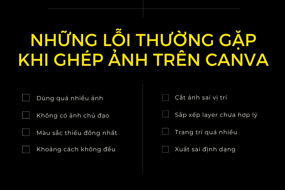 Cách ghép ảnh trên Canva đẹp bằng bố cục, màu sắc và layer