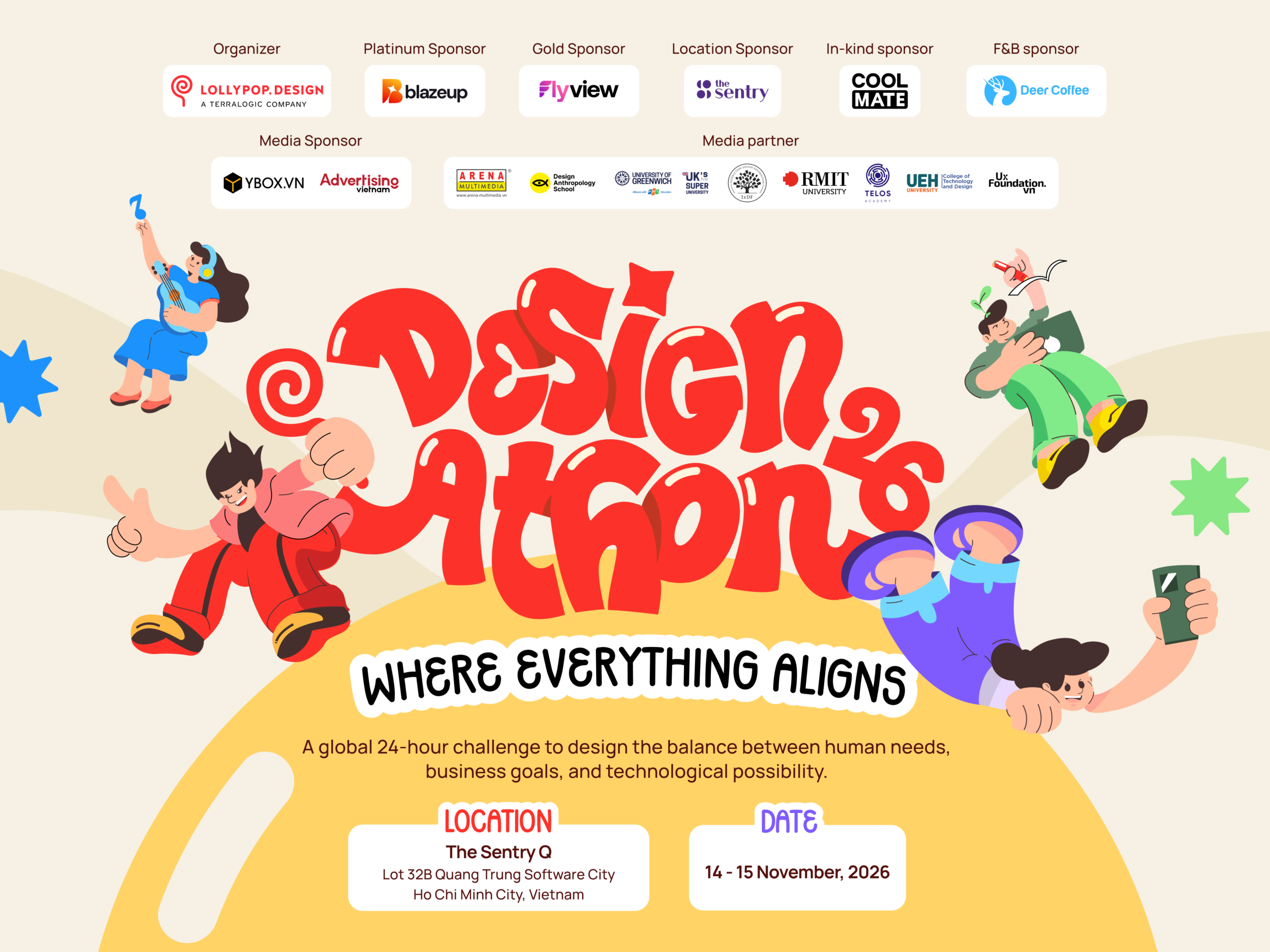 [GLOBAL EDITION] LOLLYPOP DESIGNATHON 2026: Sân chơi thiết kế UI/UX quốc tế trong 24 giờ