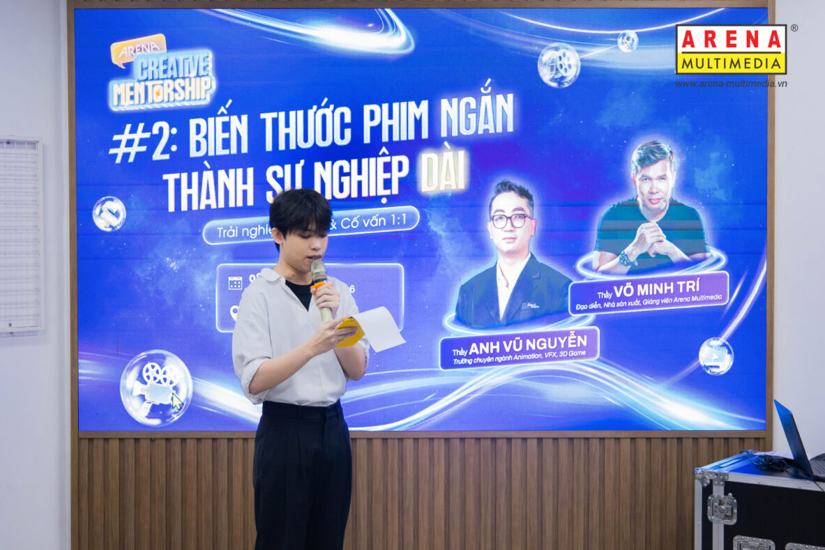 Nhìn lại hành trình trải nghiệm Video Content và định hướng sự nghiệp tại Arena Creative Mentorship #2
