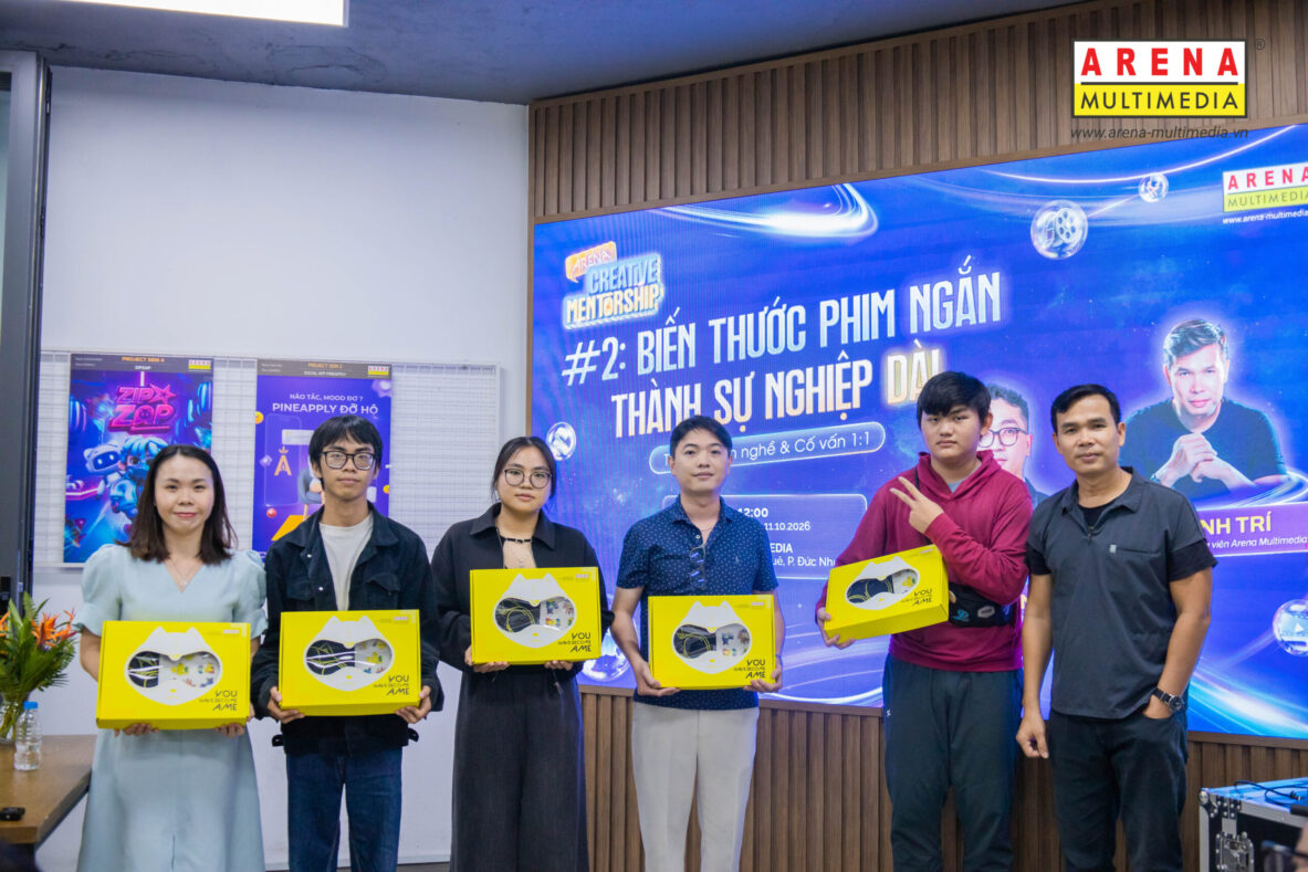 Nhìn lại hành trình trải nghiệm Video Content và định hướng sự nghiệp tại Arena Creative Mentorship #2