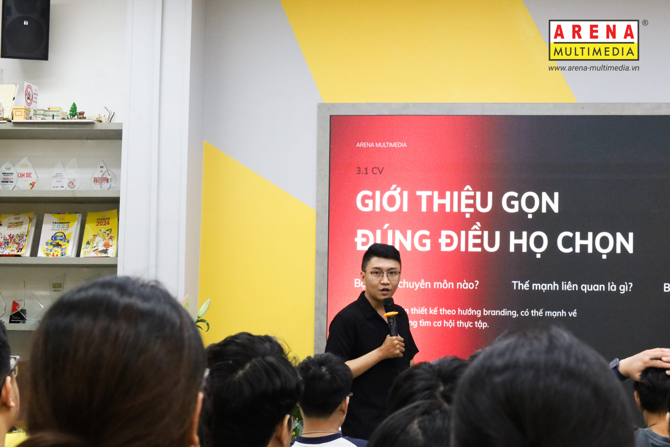 Trang bị kỹ năng xây dựng CV, Portfolio chuyên nghiệp, giúp học viên Arena Multimedia tự tin ứng tuyển Trang bị kỹ năng xây dựng CV, Portfolio chuyên nghiệp, giúp học viên Arena Multimedia tự tin ứng tuyển