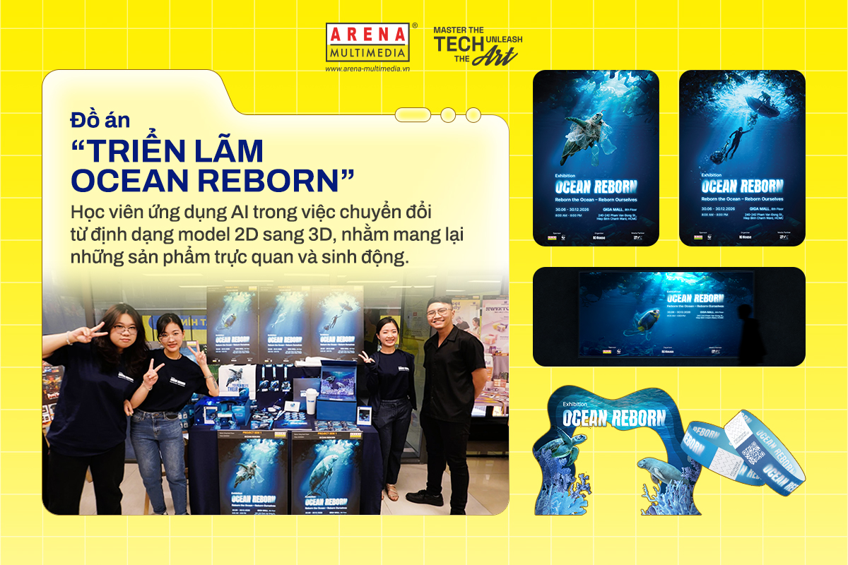 Arena Multimedia: Tích hợp AI xuyên suốt chương trình đào tạo