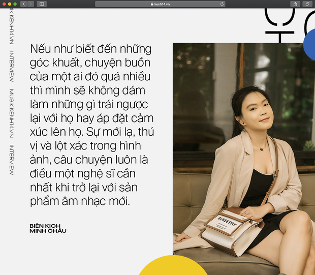 Biên kịch MV của Hòa Minzy: “Bị sốc vì đọc bình luận, không lẽ phải làm MV dở hơn để khán giả tập trung vào âm nhạc?”