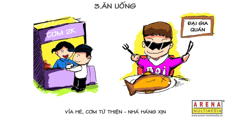 Arena Multimedia: Sự khác biệt giữa con nhà giàu và nhà nghèo khi đi thi ĐH