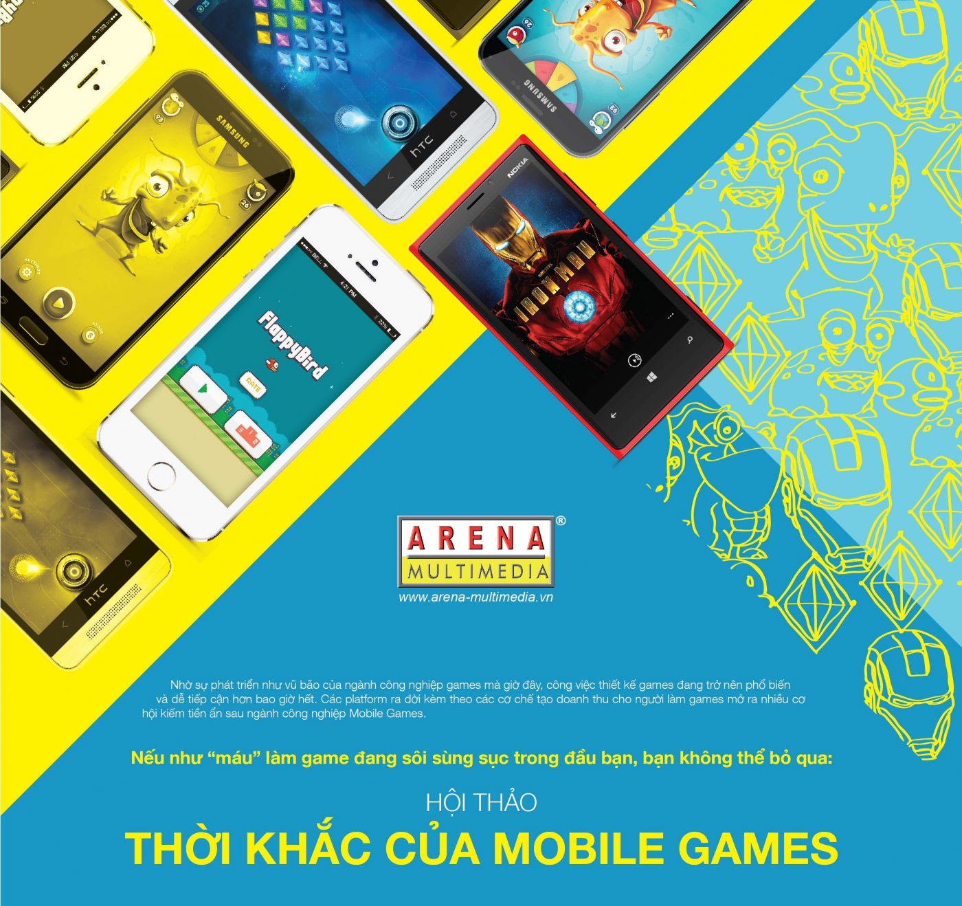 Học thiết kế, Học Đồ họa, Học Arena Multimedia